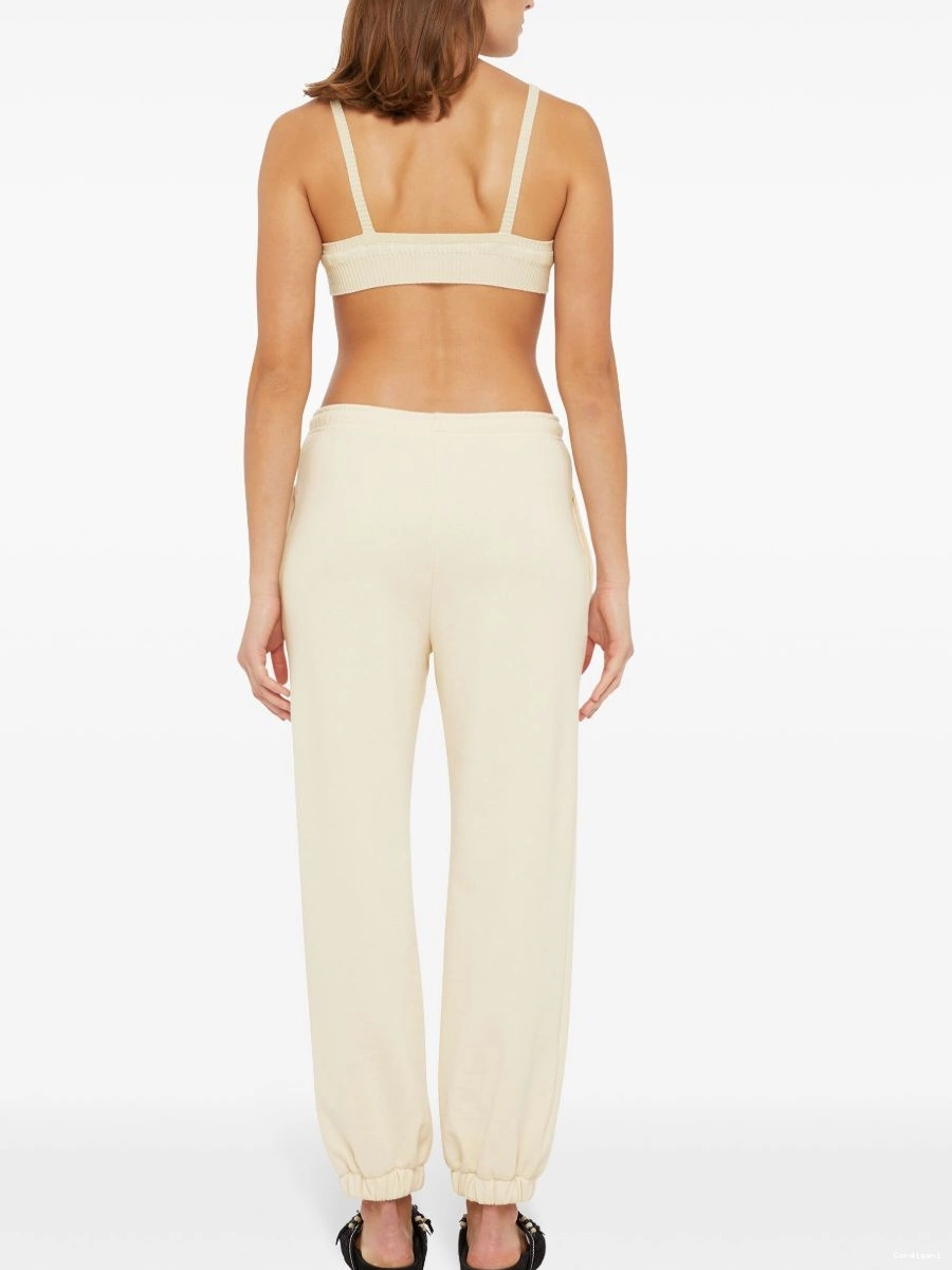 Cheap Alanui trousers bead-embellished Women tapered 0408